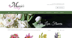 Desktop Screenshot of monziesfloral.com