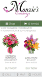 Mobile Screenshot of monziesfloral.com